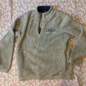 Kappa Alpha Theta Formal Sherpa Quarter Zip